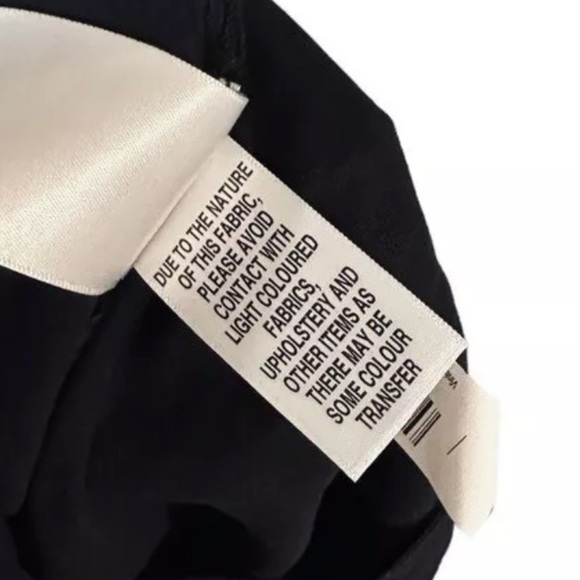 Quince Maternity Tencel Stretch Black Jumpsuit Sz M #37 - Picture 5 of 7